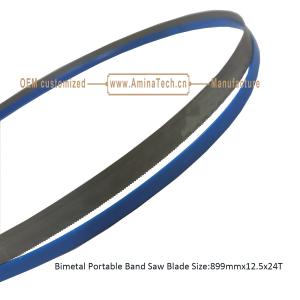 Wholesale Bimetal Portable Band Saw Blade Size:899mmx12.5x24T from china suppliers