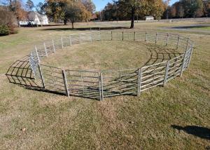 Wholesale 12 Ft Unique Cowboy Horse Cattle Corral Panels Flexible from china suppliers