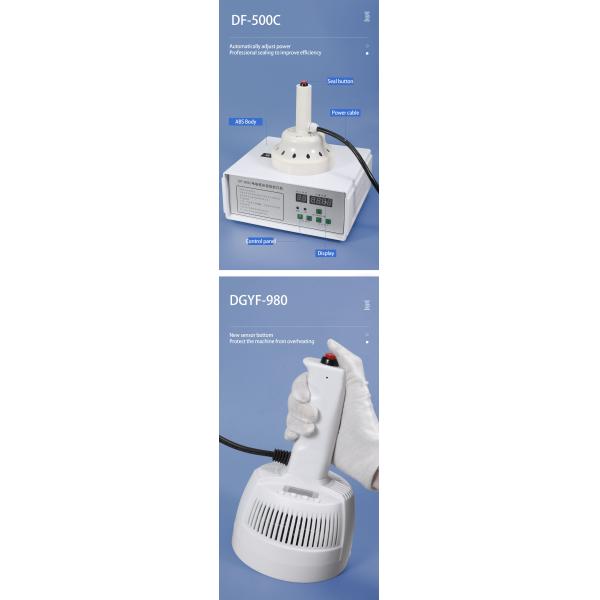 Food Beverage Shops Large-Caliber Hand Held Manual Induction Sealer for Wide Mouth Bottles