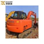 HITACHI ZX 60 6 ton Mini Secondhand Hydraulic Excavator with 0.22 m3 Bucket