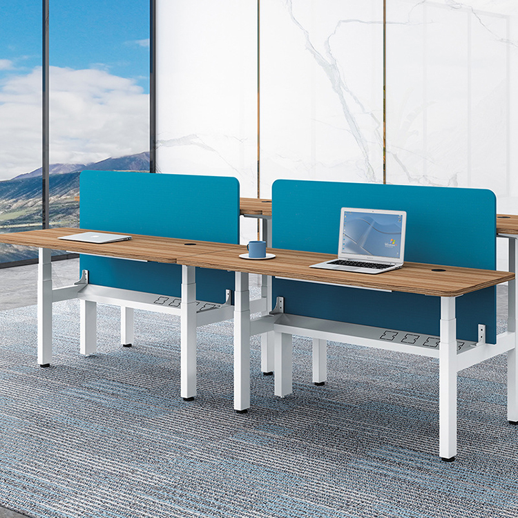 SPCC Steel/Iron Frame Material Electric Height Adjustable Desk for Home Office Needs