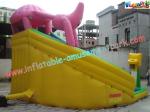 Commercial 0.55 mm PVC Tarpaulin Outdoor Inflatable Water Slides Pool For