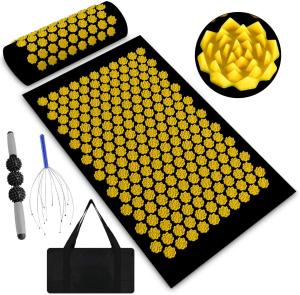 Wholesale ABS Plastic Yoga Acupuncture Mat 18D Foam With Carry Bag from china suppliers