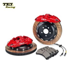 Wholesale TEiRacing Street Version S60-Plus 6 Pot Monoblock Caliper Big Brake Kit For 19/20/21/22 Inch Car Rim from china suppliers