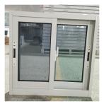 Hurricane Proof Aluminum Sliding Glass Window Powder Coated Impact Glass Window