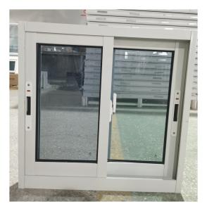Wholesale Aluminum Alloy Double Aluminium Glass Sliding Window Powder Coated With Touch Lock from china suppliers