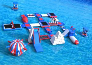 Wholesale Commercial 0.9 mm PVC Inflatable Amusement Park / Inflatable Water Play from china suppliers