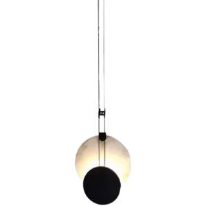 Wholesale New natural marble wire hanging lamp restaurant bar bedroom luxury single head small chandelier from china suppliers