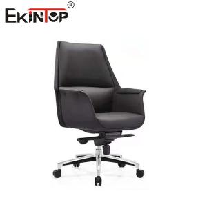 Wholesale Black Swivel Leather Counter Height Stools Metal Legs PU Padded from china suppliers