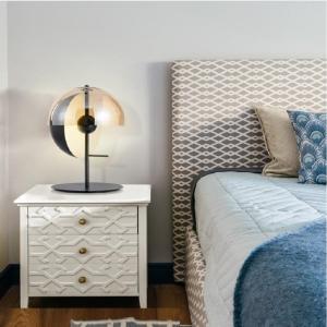 Wholesale Bedside LED Table Lamps Nordic Postmodern Glass Table Light(WH-MTB-24) from china suppliers