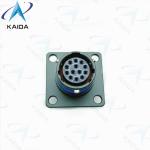 Crimp Wall Mount D38999 Series 2 Receptacle 500V 38999 Ethernet Connector 13