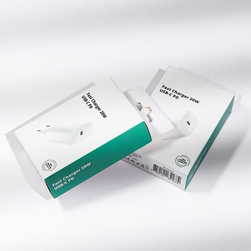 Luxury Rigid Data Cable Paper Box For 3C Consumer Electronic Packaging