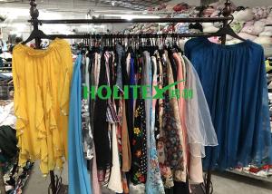 Wholesale American style used women's clothing , second hand clothes , first grade ladies silk skirt from china suppliers