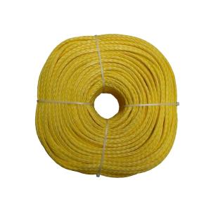 Wholesale Sailboat Winch Towing Yellow UHMWPE Fiber Rope Hollow Braid 4mm 100 Meters from china suppliers