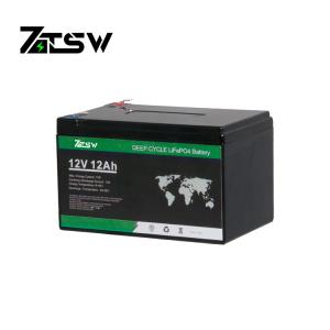 Wholesale 12ah 12.8V Deep Cycle Lithium LiFePO4 Battery with Grade A from china suppliers