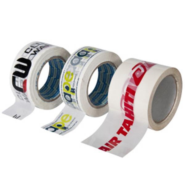 OEM Logo High Temperature Adhesive Tape Bopp Jumbo Roll , High Heat Resistant