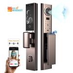 Fashionable and affordable price facial recognition smart door lock