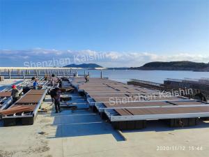 Wholesale Durable Marine Finger Dock Floating Pontoon Bridge For Marina Floating Dock Boat Yacht Club from china suppliers