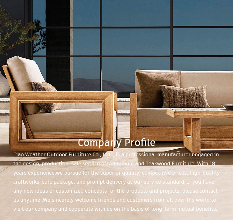 Transform Your Patio into a Stylish Outdoor Retreat with Teak Furniture Set