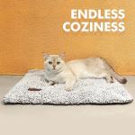 Self Warming Dog Bed Mat, Soft Plush Pet Sleeping Pad for Dog Cats, Winter Pet