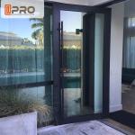 Unique Villa Front Glass Entry Doors / Single Pivot Patio Doors front door pivot