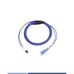 Wholesale Armored Outdoor Fiber Patch Cord Singlemode Duplex 1m LSZH Jacket Stable Operation from china suppliers