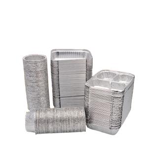 Wholesale 220 1100ml Aluminum Foil Lunch Box 220*160*52mm Food Package from china suppliers