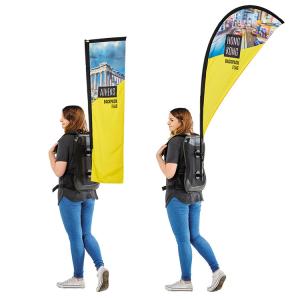 Wholesale Backpack Polyester Outdoor Teardrop Flags Promotional Teardrop Banners Aluminum Pole from china suppliers