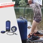 Outdoors Camping Hiking Pressure Shower Hiking Gear Portable Shower Bag, Travel