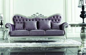 Wholesale Purple 3 Seater Sectional Sofa from china suppliers