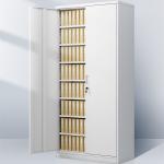 Steel Large Storage Instrument Medicine Display Cabinet , W850*D390*H1800mm