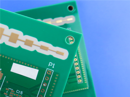 DK 3.48 4-layer Hybrid PCB 0.508mm RO4350B+ Tg170 FR-4 finished 0.98mm with ENIG PTH and blind vias using in Radar and Sensors