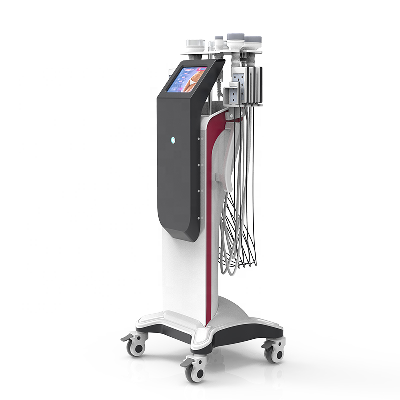 6 In 1 40K Ultrasonic Cellulite Removal S Shape Body Sculpting RF Vacuum Cavitation System Radiofrequency Slimming