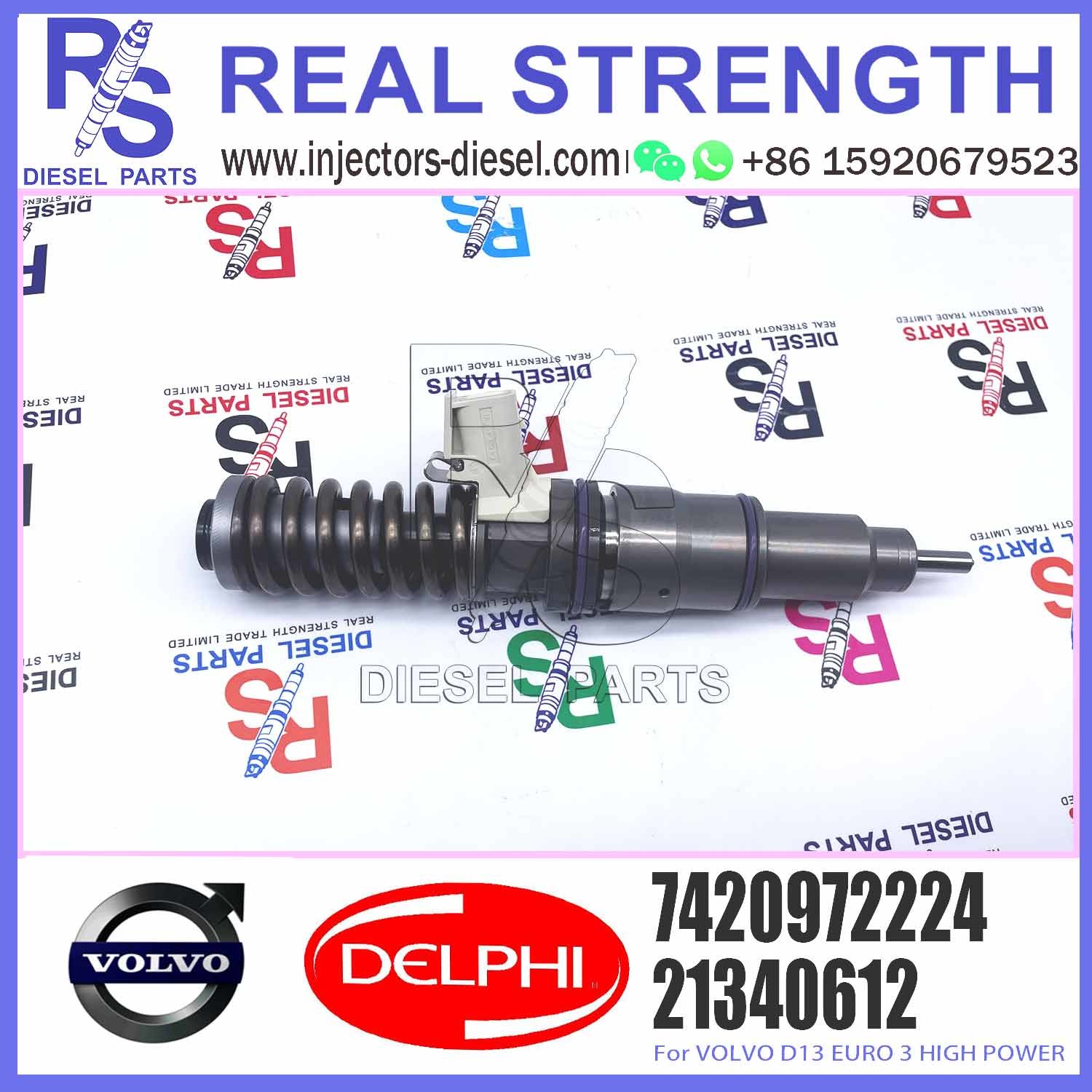 High Quality Auto Parts common rail fuel injector 21340612 85000498 7420972224