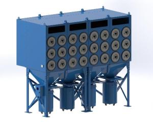 Wholesale Construction Industrial Dust Extraction System Cement Planting Low Pressure from china suppliers