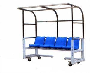 Wholesale Anti UV HDPE Chair Portable Soccer Team Shelter Soccer Dugout from china suppliers
