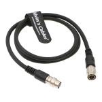 HR10A-7R-4S Camera Power Cable 4 Pin Hirose Female To 4 Pin Male For Power