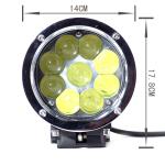 5.5 Inch 45W High Lumen Led Truck Headlights, 4D Lens Projector Cree Led Car