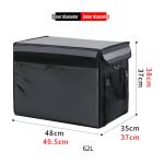 62L Extra Large Cooler Bag Car Ice Pack Insulated Thermal Lunch Pizza Bag Fresh