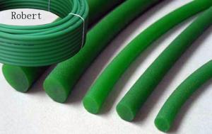 Wholesale SGS Approval Rough Polyurethane Round Belt Green Color For Glass Industry from china suppliers