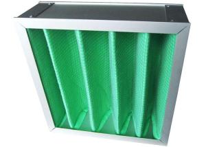 Wholesale High Hygiene Green Bag Air Filters F8 F9 , Pocket Air Purifier Color Custom from china suppliers