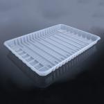 Food Grade Pp 35*25*3cm Disposable Compartment Tray