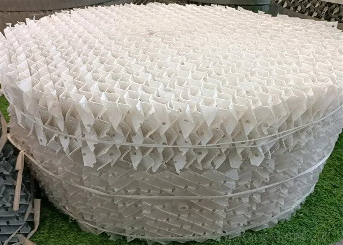 ISO9001 250X 350X Ptfe Plastic Structured Packing Corrosion Resistant