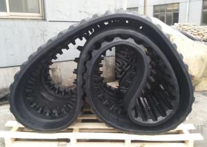 Wholesale Black Width 700mm Dumper Rubber Track 125mm Pitch 78 Link from china suppliers