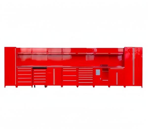 LS-GA2020 Garage Metal Storage Cabinets with Drawers and Heavy Duty Locking