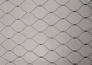 Wholesale 7x7 Antifire Hand Woven Mesh Steel Rope Fence 60x60mm For Stair Railing from china suppliers