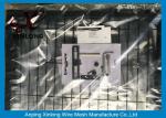 Dark Green PVC Coated Welded Fence Gate With Round Post For Gym XLF-16