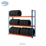 Customized Powder Coating Steel Pallet Tyre Rack Storage Stacking Truck Tire