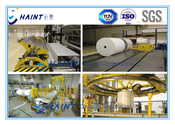 Professional Fabric Roll Handling Equipment For Nonwoven Industry CE Certification