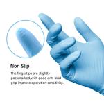 100% Nitrile Exam Disposable Medical Gloves Latex Free 3mil EN455